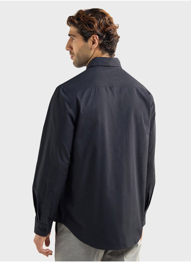 FAV Regular Fit Pintuck Shirt  - Image 2
