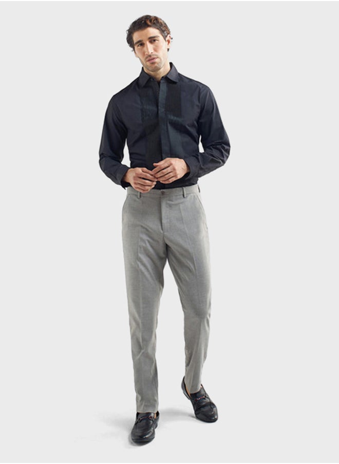 FAV Regular Fit Pintuck Shirt  - Image 4