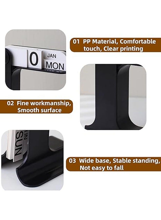 عام تقويم دائم مع غطاء، تقويم مكتب 2024-2025، للاستخدام اليومي في المكتب، ديكور المنزل، إكسسوارات سطح المكتب، ديكور مكتب منزلي. - Image 5