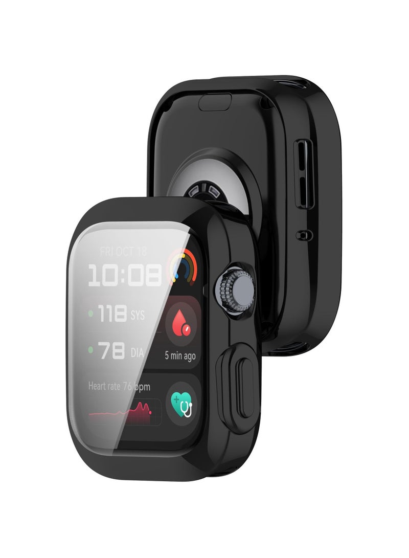 Case Compatible with Huawei Watch D2 with Screen Protector Flexible TPU Shockproof Scratch Proof Cover Case for Huawei Watch D2 Smartwatch (Black) - Image 3