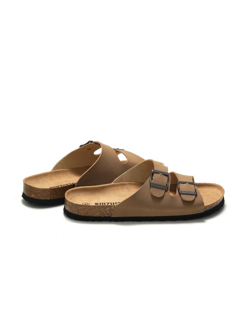 Generic - Men's Cork Slippers  Beach Slippers - Image 1