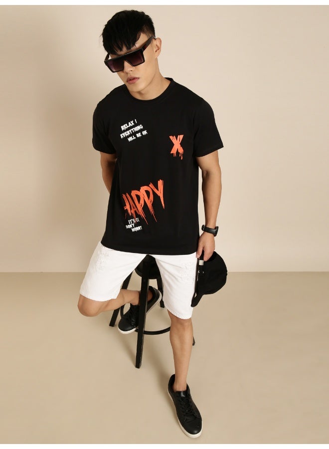 Joven Graphic Print Oversized T-Shirt for Men - Image 5