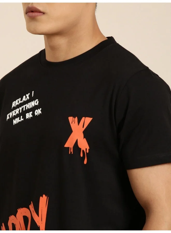Joven  Graphic Print Oversized T-Shirt for Men  | Best Price UAE