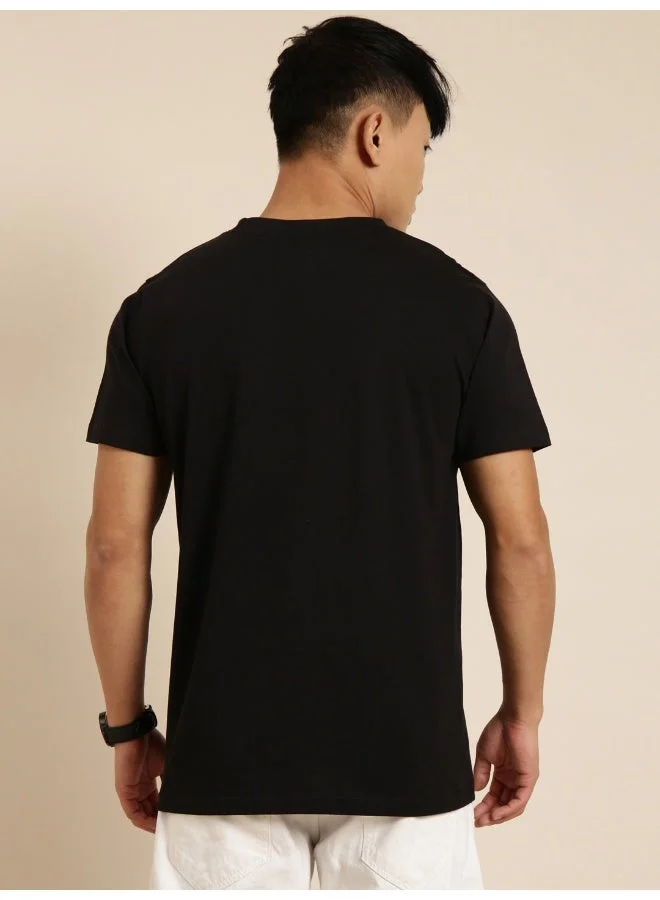 جوفن Graphic Print Oversized T-Shirt for Men