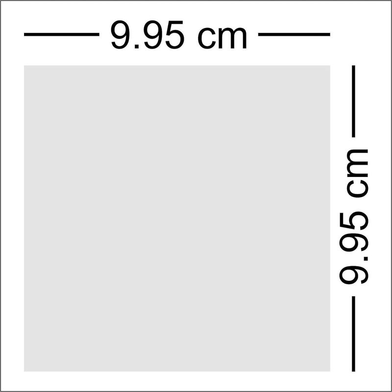 Bikri Kendra 20 Big Square Golden Mirror Stickers for Wall Acrylic Mirror Wall Sticker Wall Mirror Stickers Wall Stickers for Hall Room Bed Room Kitchen Non Glass - Image 4