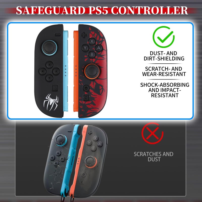 YoRHa Handle Grip Protective Cover Case (Spider Edition) for Switch 2 JC Controller [2025 Model] - Image 5
