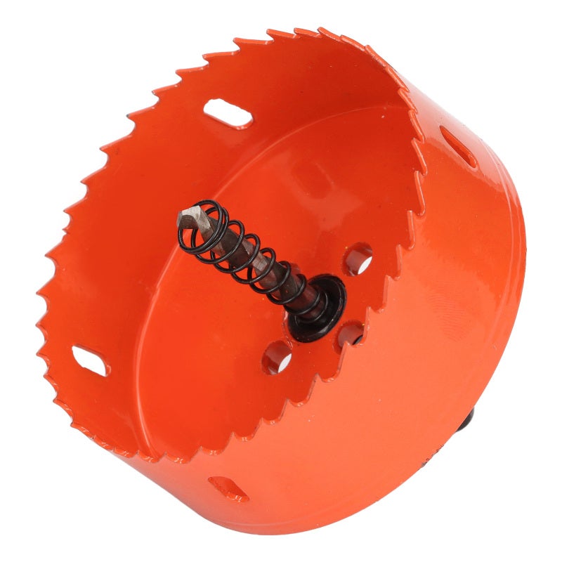 SSY Hole Saw 95mm High Speed Steel Large Hole Cutting - Fast Chip Evacuation Bimetal Hole Saw for Soft Metal Wood Plastic - Image 5