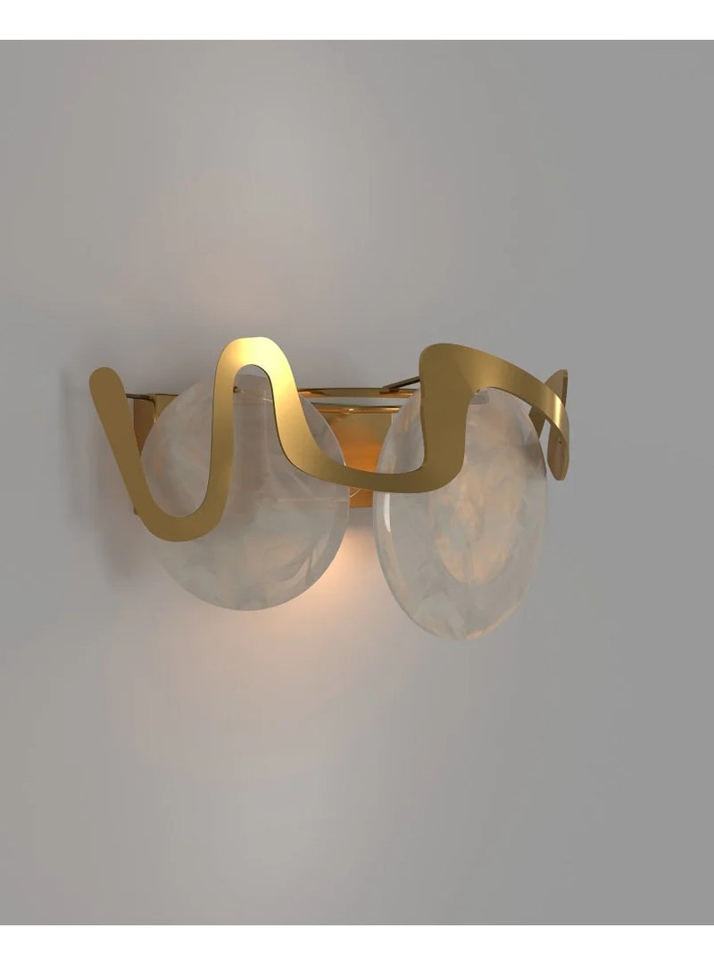 UCANDLE Modern Applique Circles With A Golden Belt - Image 1