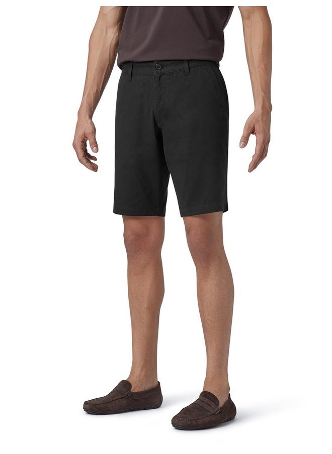 XYXX XYXX Men Twill Cotton Chinos Shorts, Regular Fit, Solid, Pack of 1, CB1SHT05_36, Pitch Black, 36  - Image 5