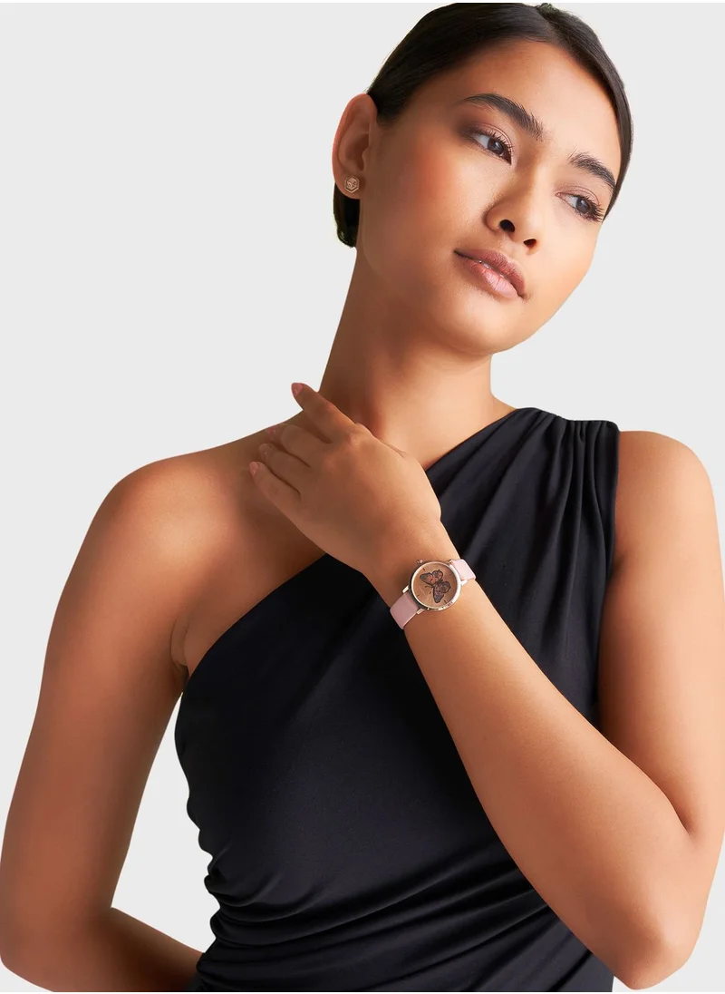 OLIVIA BURTON Silicone Strap Analog Watch