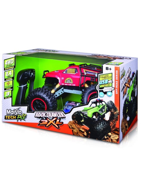 R/C 2.4 Ghz Rock Crawler 3XL - Red