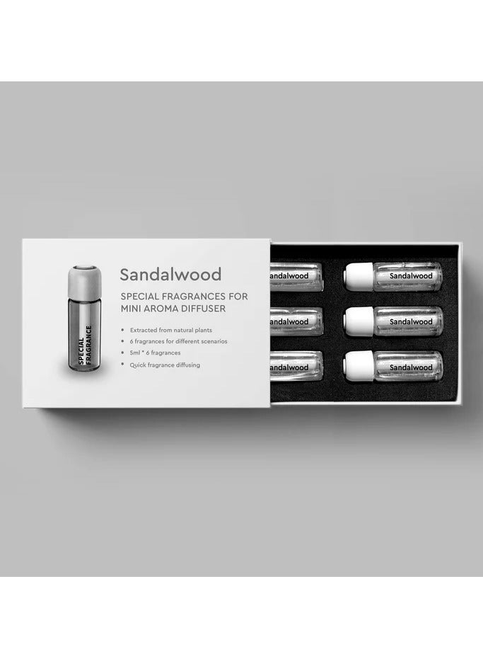 Aldro Aromas Special Fragrances for mini Aroma diffuser Sandalwood  - Image 2