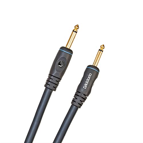 Planet Waves D'Addario Accessories Custom Series Speaker Cable - Straight 1/4 Inch Male to 1/4 Inch Male Ends - Sound Transmission - Durable and Reliable - 10 Feet - Image 4