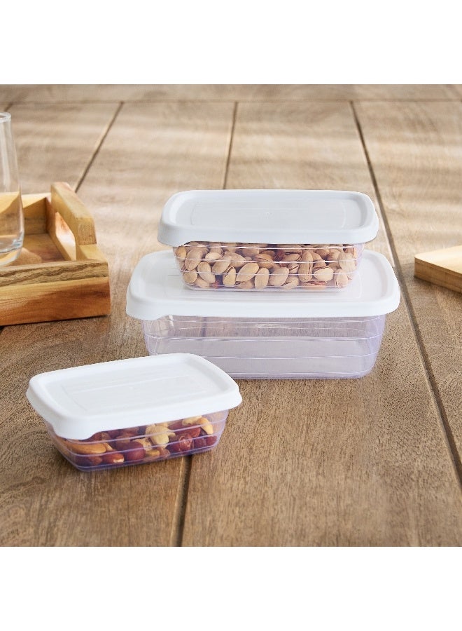 Home Box طقم حاويات لؤلؤة من سبيكترا 3 قطع سعة 850 مل - Image 4