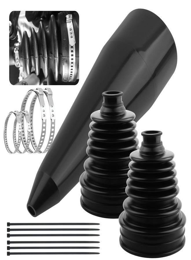 Aokdom CV Boot Repair Kit,Water&Dust Resistant CV Axle Boot Repair Kit with CVs Boots Clamps & Expander Tool,Professional CVs Joint Boots Kits for Calibers 3.56",2.96",2.46" - Image 1
