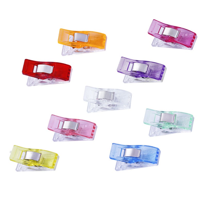 Color Plastic (Small Clip) Sewing Tools Material Wrapping Sealing Clip Home Office Stationery - Image 3