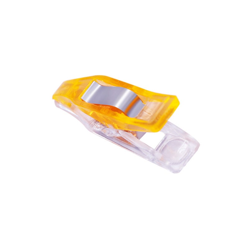 Color Plastic (Small Clip) Sewing Tools Material Wrapping Sealing Clip Home Office Stationery - Image 1