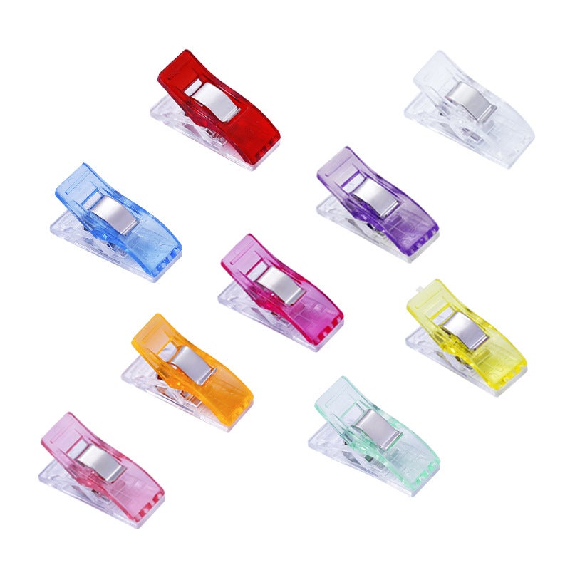 Color Plastic (Small Clip) Sewing Tools Material Wrapping Sealing Clip Home Office Stationery - Image 4