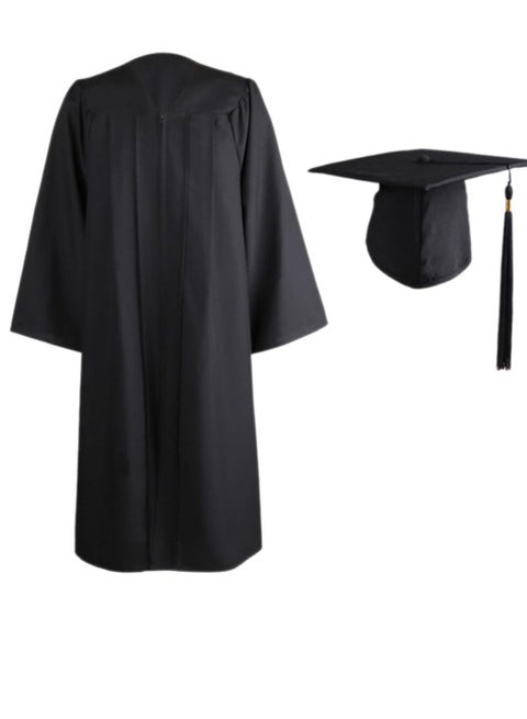 Daytoyz 1 Set Black hat Graduation Cap Doctoral Graduation Gown Graduation  Gowns for Adults Cap and Gown Female Cap and Gowns Graduation Stole Cap n  Gown Metal American Style Costumes-(S=45) | Best