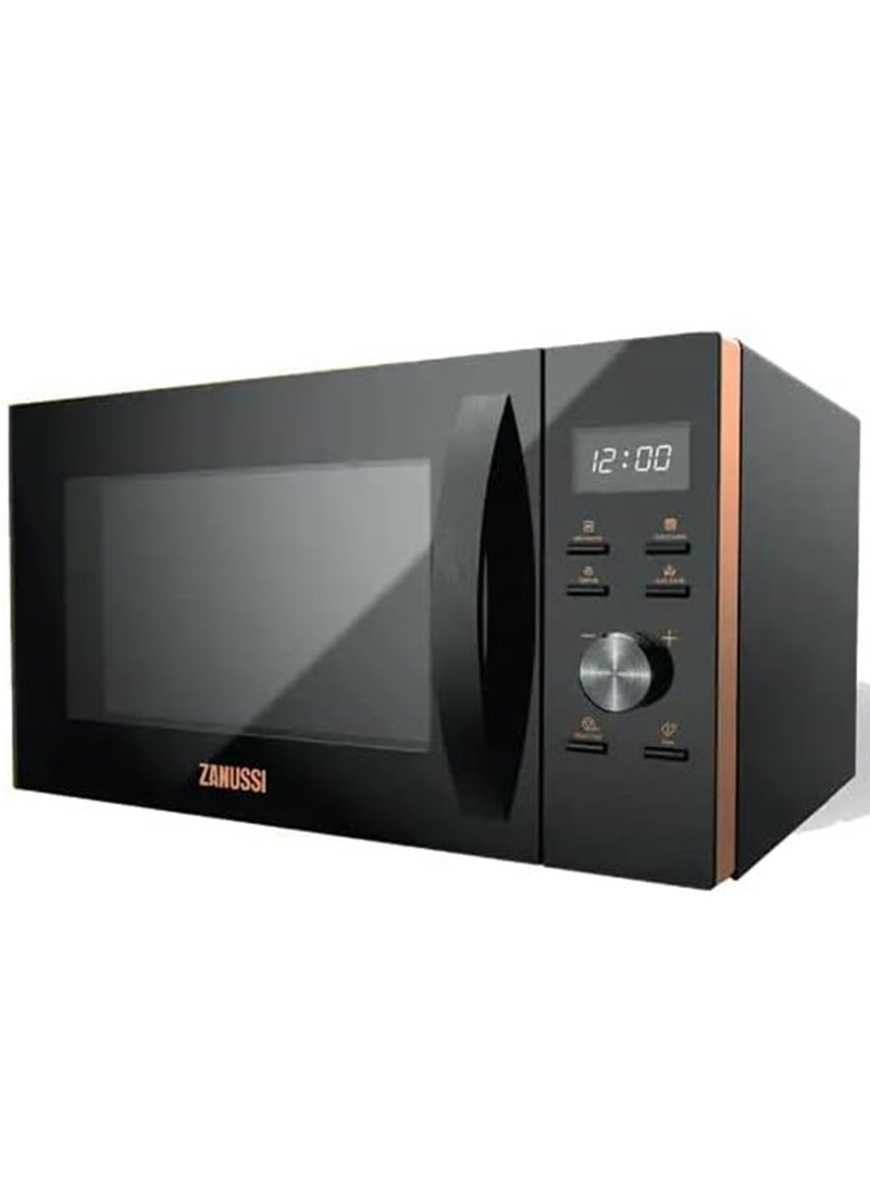 ZANUSSI MICROWAVE ZANUSSI 25L GRILL DIGITAL -Grill power 1000 Watt BLACK 