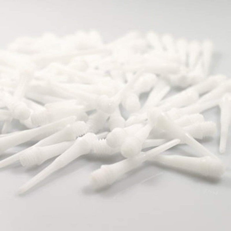 LSTYLE L-Style Dart Accessory: Lippoint - Soft Tip Dart Point Replacement - Standard Thread - Snow - Image 2