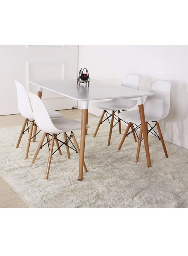 كراسي الحديثة الحد الأدنى ، كراسي منزلية خشبية صلبة ، كراسي طعام ، كراسي على الطراز الشمالي ، كراسي ترفيهية ، كراسي مقهى ، كراسي مسند الظهر المنزلية - Image 3