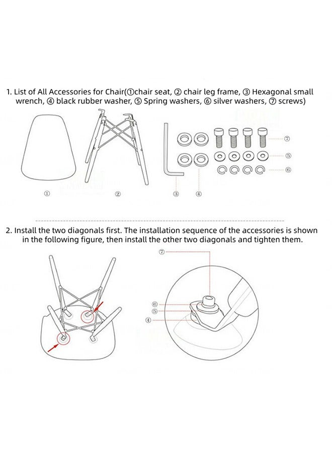 كراسي الحديثة الحد الأدنى ، كراسي منزلية خشبية صلبة ، كراسي طعام ، كراسي على الطراز الشمالي ، كراسي ترفيهية ، كراسي مقهى ، كراسي مسند الظهر المنزلية - Image 5