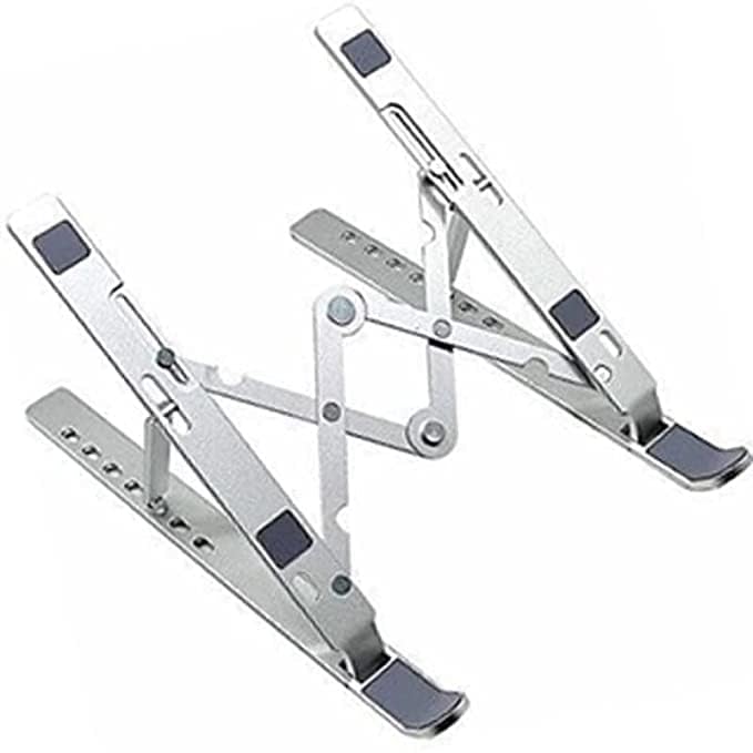 RIVUGJA Ergonomic Laptop Stand Improves Workspace Comfort and Productivity for Apple MacBook Pro 13 inches