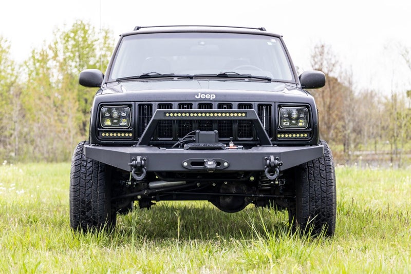 Rough Country 8" Black Series Single Row CREE LED Light Bar | Pair - 70728BL - Image 3