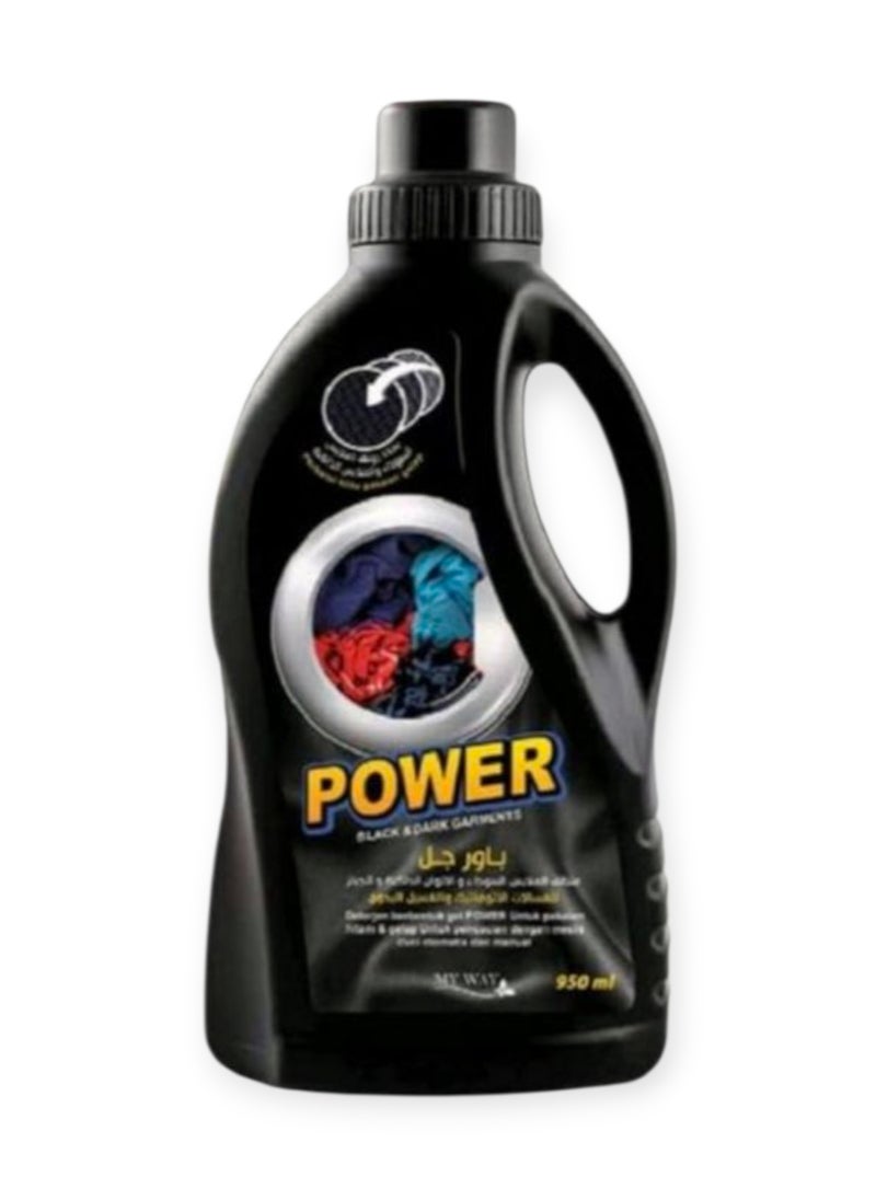 My Way Power Gel Liquid Automatic Laundry for Dark and jeans 950ml 