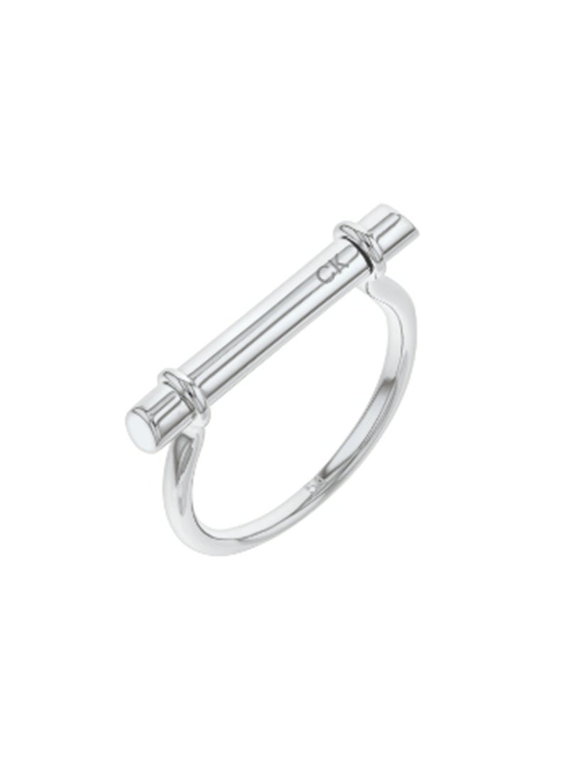CALVIN KLEIN CALVIN KLEIN JEWELRY ELONGATED LINEAR WOMENS RING - 35000022C 