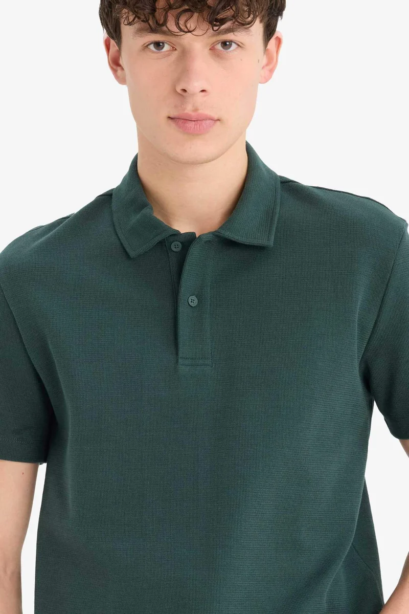 DeFacto New Regular Fit Short Sleeve Polo T-Shirt