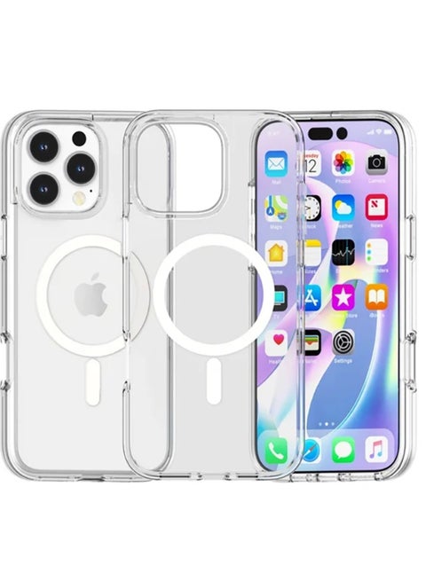IPhone 16 Pro Max Case, Compatible With MagSafe Clear Case