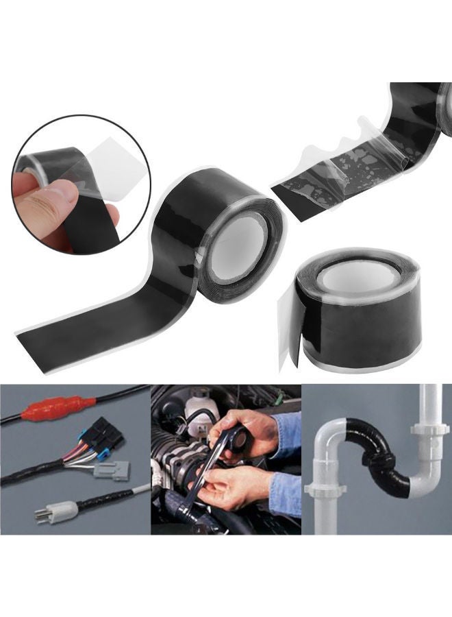NIBEMINENT Waterproof Self-Adhesive Sealing Insulation Repair Tape Green 7.5centimeter  - Image 2