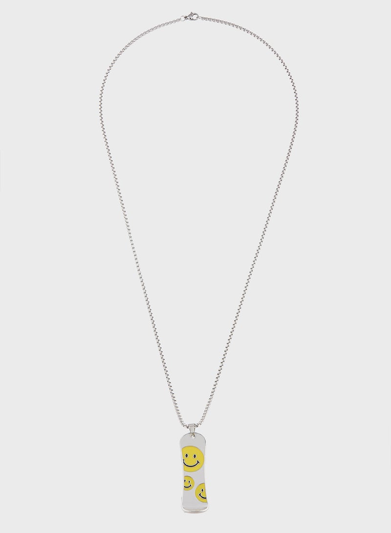 Seventy Five Skateboard Pendant Necklace  - Image 1