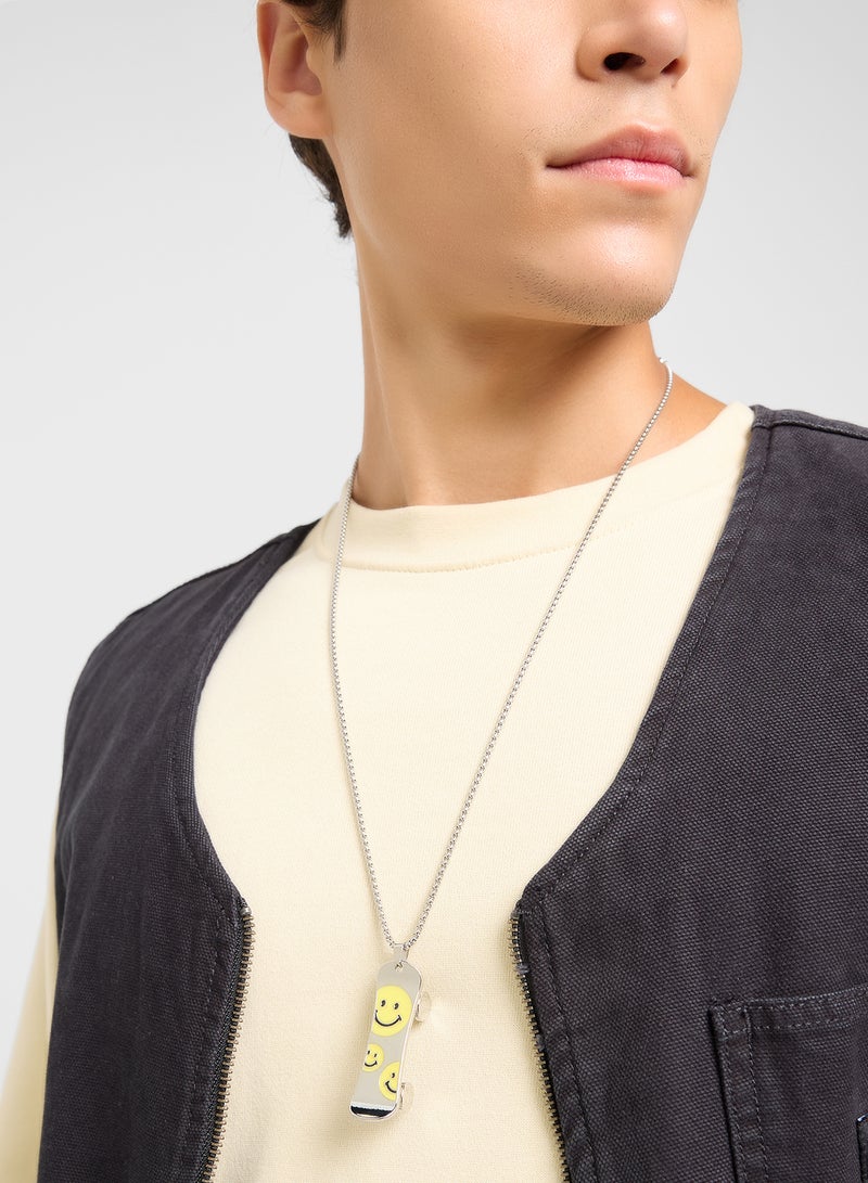 Seventy Five Skateboard Pendant Necklace  - Image 4