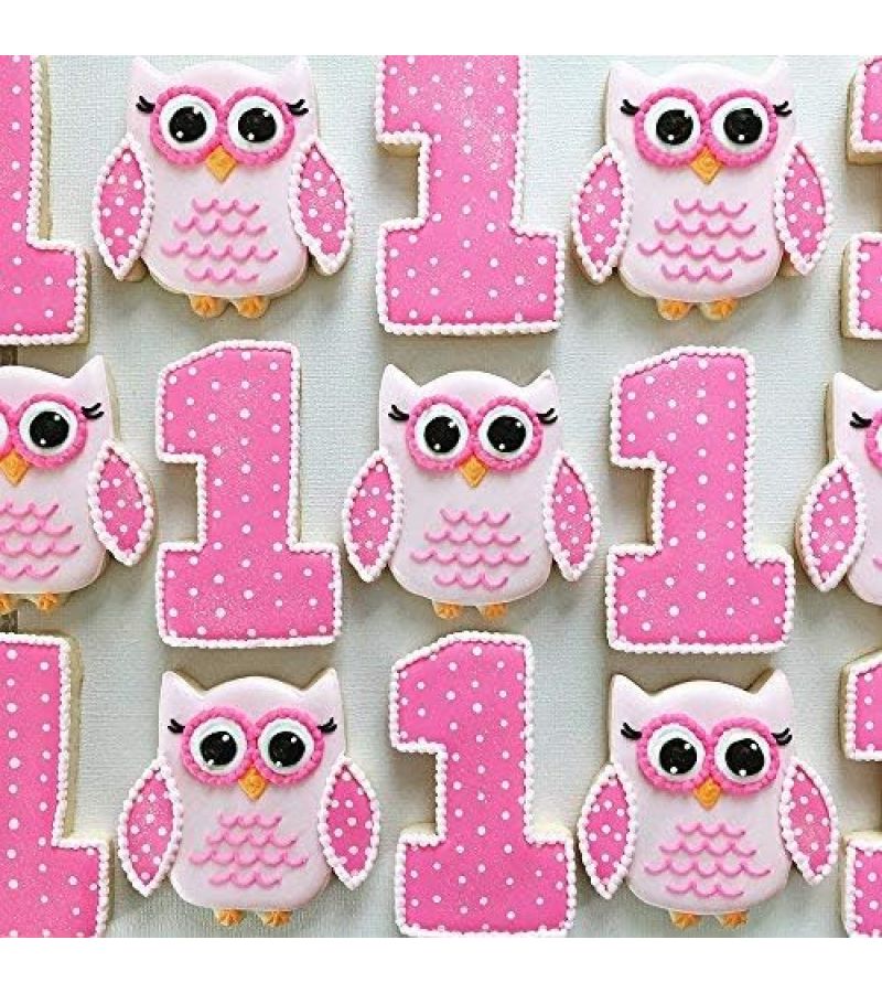 Number One Large Cookie Cutter Mold For Birthday Letter Cookies Cake Decoration Frosted Biscuits And Home Baking - Image 5
