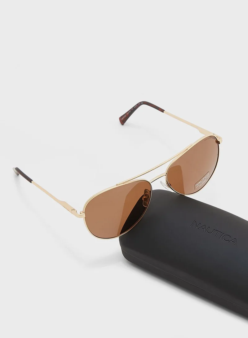 NAUTICA Aviator Sunglasses
