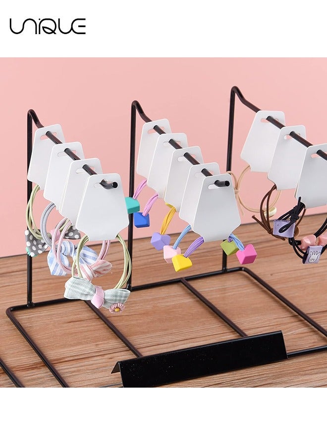 Unique 150Pcs Necklace Display Cards, Jewelry Display Cards, Bracelet Card Holder Blank Kraft Paper, Price Tags Hang Tags Card for Packaging Necklaces, Bracelets, Keychains, Hair Ties - Image 4