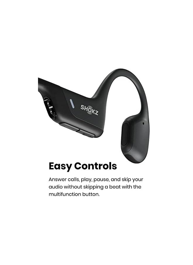 SHOKZ - Openrun Pro Sports Headphones For Work Out(Swift Black), Wireless - Image 1