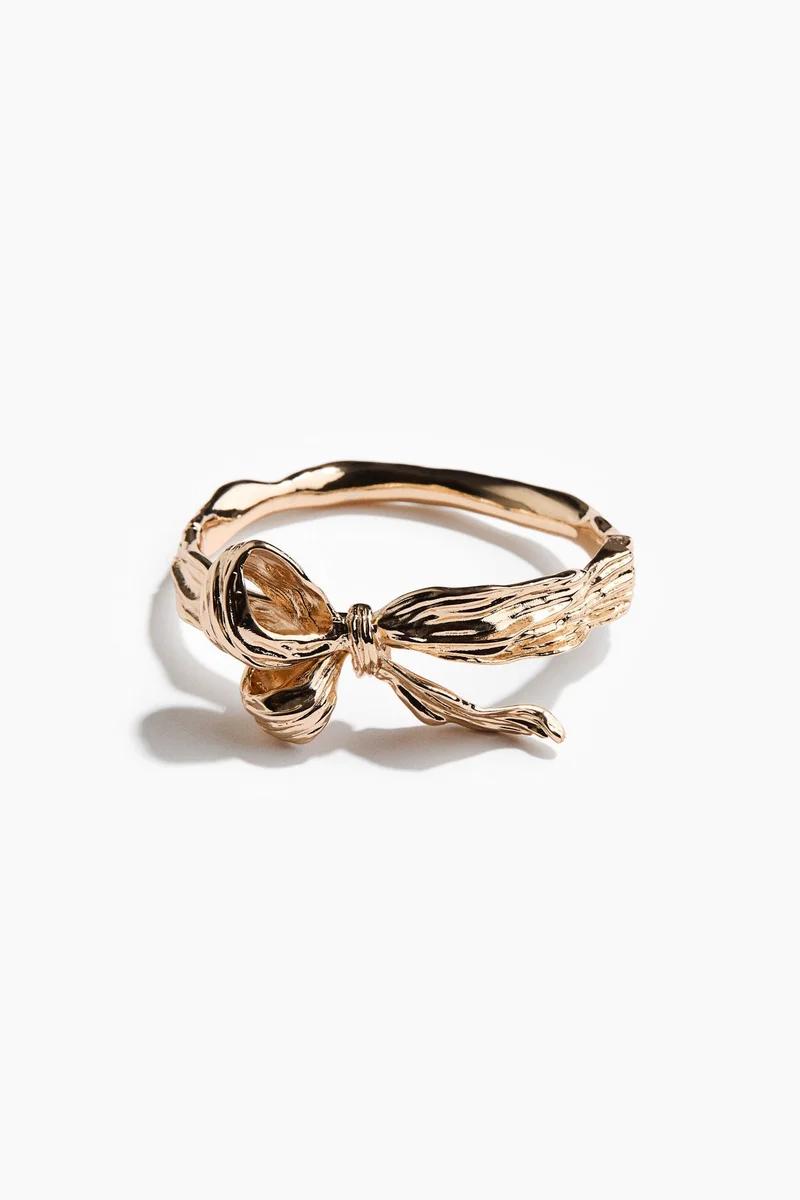 H&M Bow-shaped hinged bangle