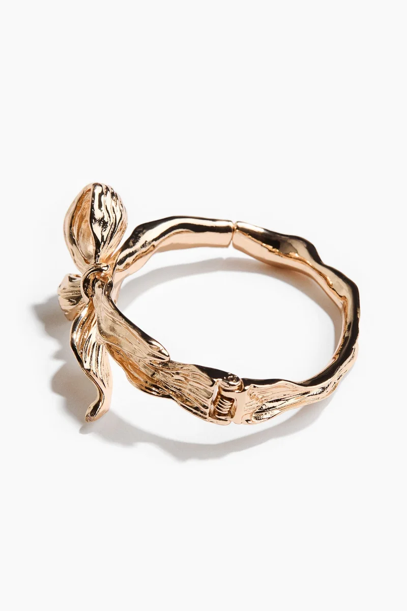 H&M Bow-shaped hinged bangle