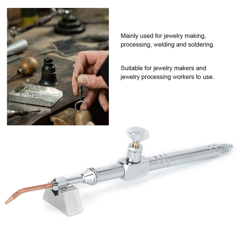 klarako Jewelry Welding Torch Jewelry Soldering Torch Jewelry Processing Torch Water Oxygen Welding Torch with 4 Tips for Jewelry Making Processing - Image 3