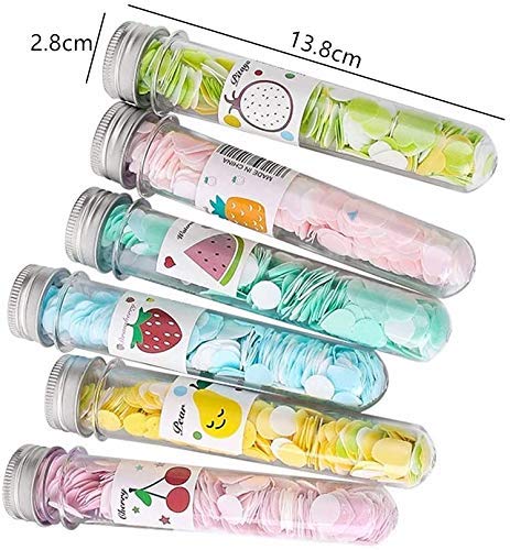 JRT Travel Soft Paper Soap in Flower Design Tube Shape Bottle (pack of 3, Assorted Color) - Image 4