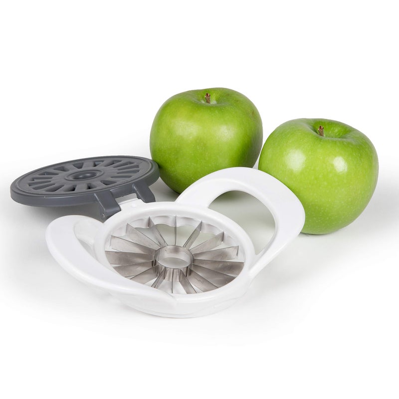 Progressive International PrepWorks by Progressive Dishwasher Safe 16-Slice Thin Apple Slicer and Corer with Attached Safety Cover - Image 3