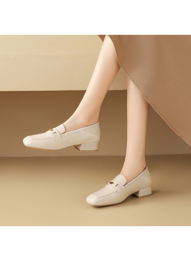 ZHR Decorative Buckle】soft Upper And Sole Commuter Flats, Comfortable Mom Flats, Summer Women's Loafers, Women's Flats - Image 2