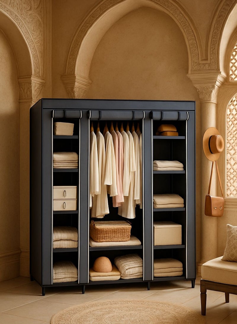 Roman Gifts Portable Bedroom Wardrobe Organizer - Image 1