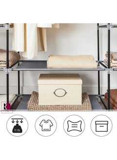 Roman Gifts Portable Bedroom Wardrobe Organizer  - Image 3
