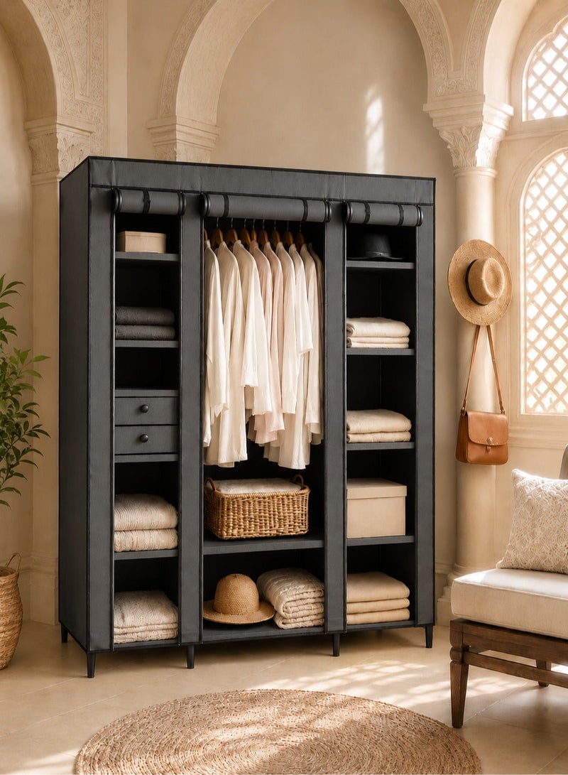 Roman Gifts Portable Bedroom Wardrobe Organizer - Image 1