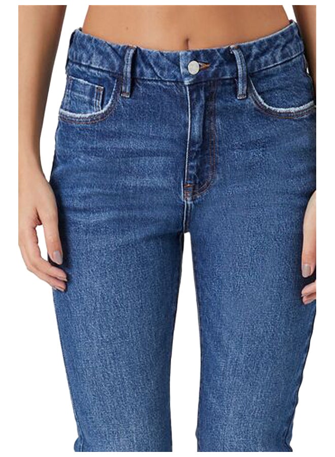 FOREVER 21 High-Rise Straight Jeans  - Image 5
